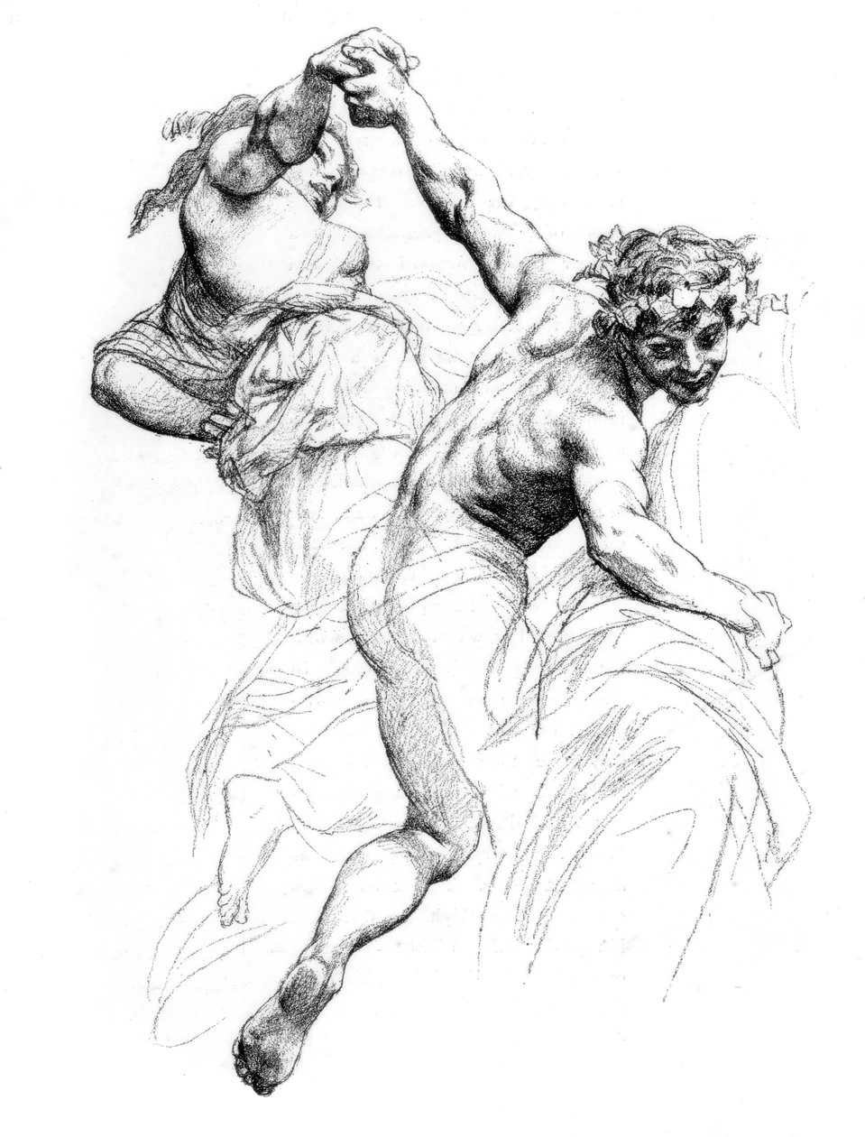 Studio per Il trionfo di Flora